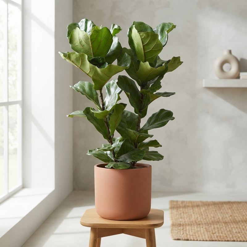 Fiddle Leaf Fig (Ficus lyrata) – 27cm Pot, 110cm