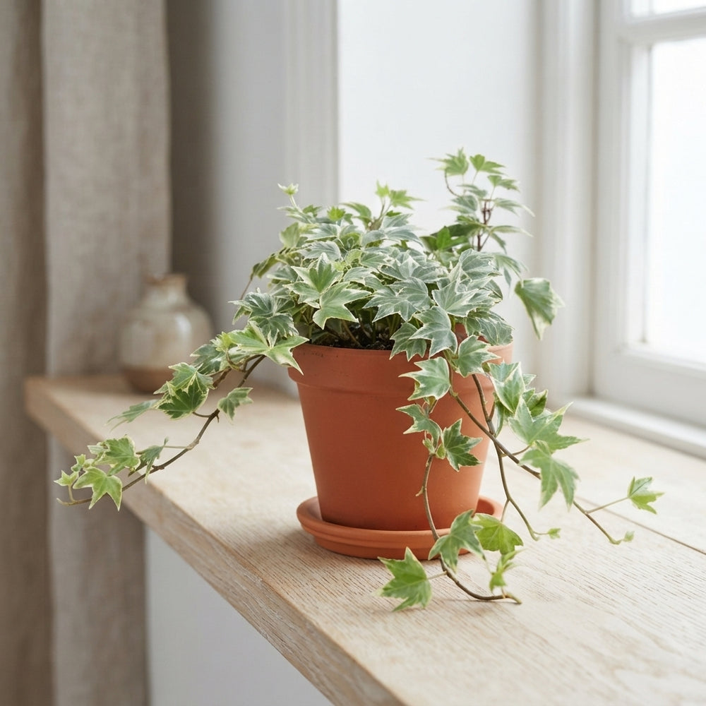 White Ripple Ivy (Hedera helix) – 13cm Pot