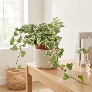 White Wonder English Ivy (Hedera helix) – 13cm Pot