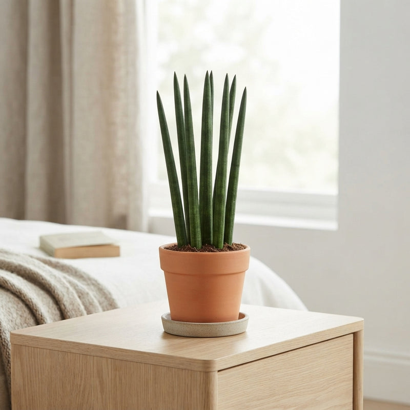 Cylindrical Snake Plant (Sansevieria cylindrica) – 6cm Pot