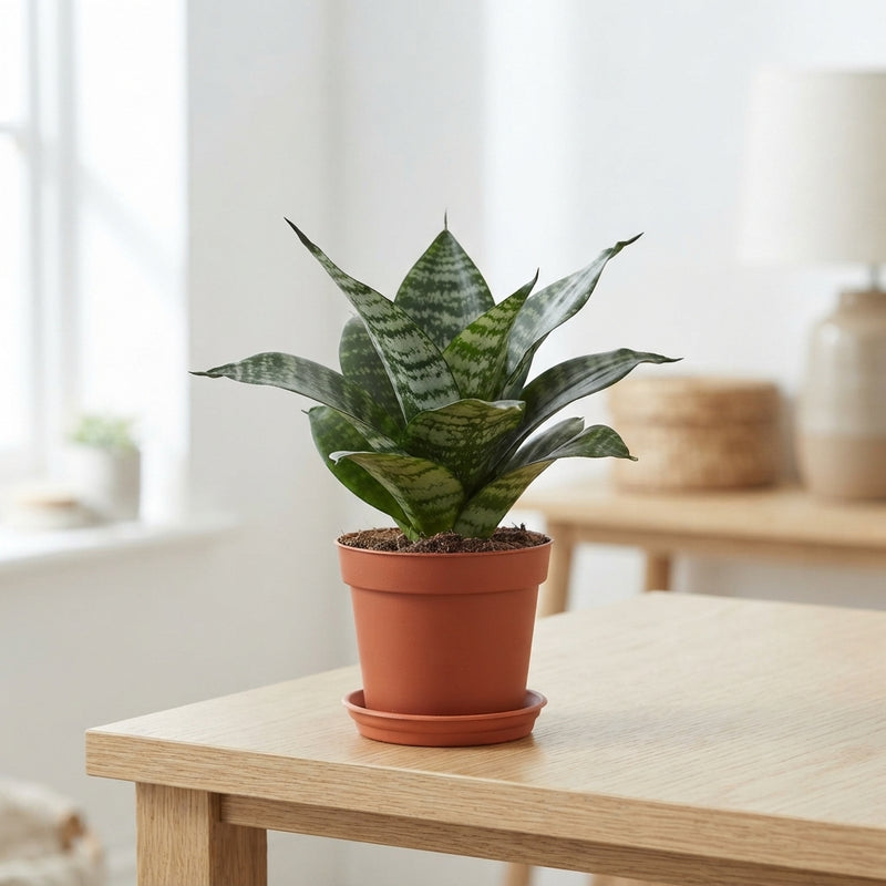 Bird’s Nest Snake Plant (Sansevieria trifasciata ‘Hahnii’) – 9cm Pot