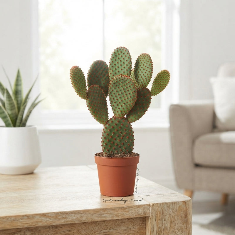 Mixed Opuntia Cactus – 8.5cm Pot