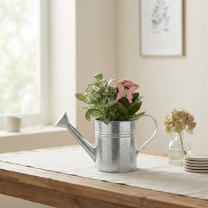 Indoor Watering Can Arrangement – 31cm Zinc Pot