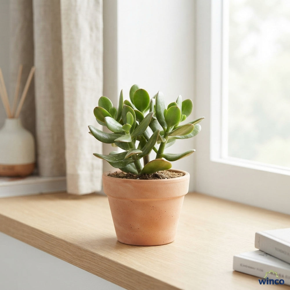 Jade Plant (Crassula ovata) – 8.5cm Pot