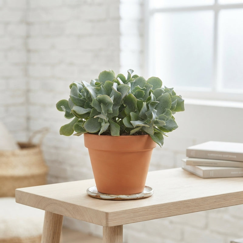 Crassula ‘Arborescens Cristata’ Succulent – 17cm Pot