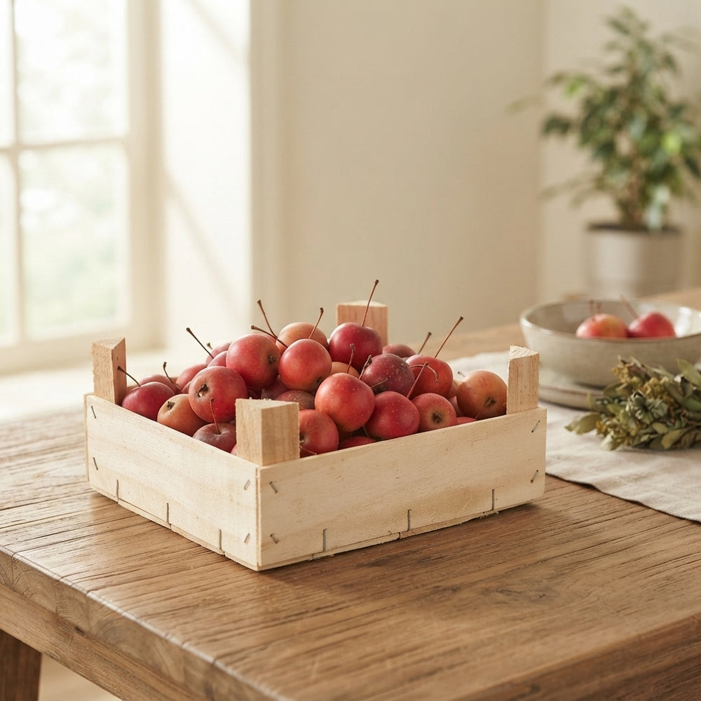 Red Ornamental Malus Apple Decoration