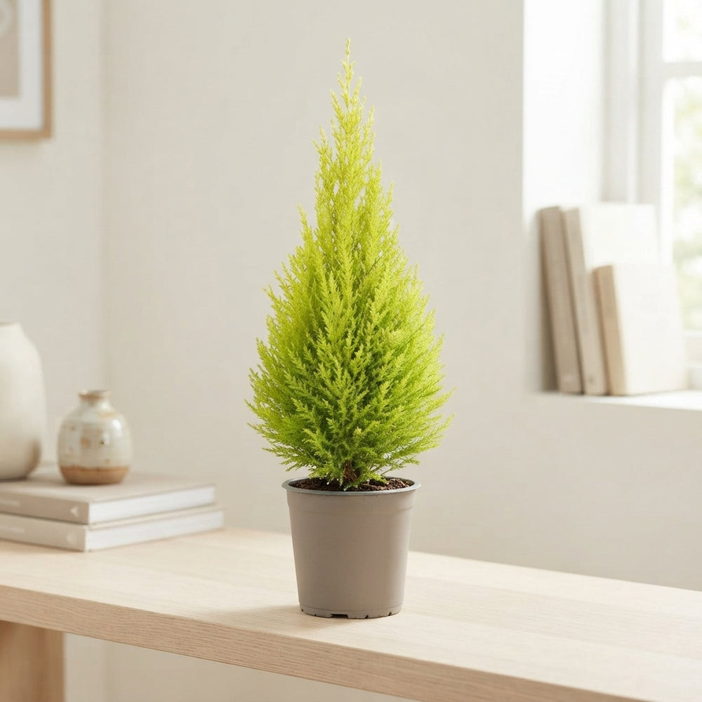 Goldcrest Monterey Cypress (Cupressus macrocarpa) – 14cm Pot