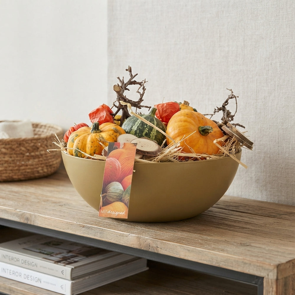Goldie Decorative Plant Arrangement – 20cm Bowl