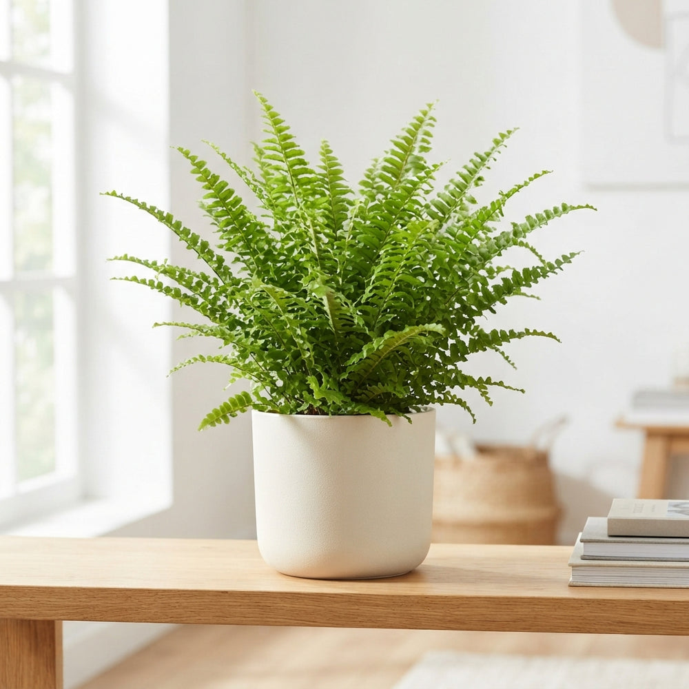 Boston Fern (Nephrolepis exaltata) – 17cm Pot