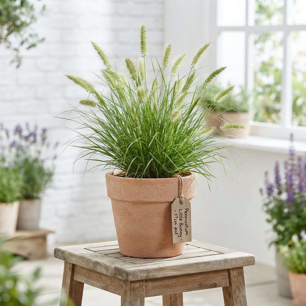 Little Bunny Fountain Grass (Pennisetum) – 17cm Pot
