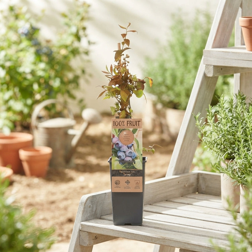 Jersey Blueberry Plant (Vaccinium) – 15cm Pot