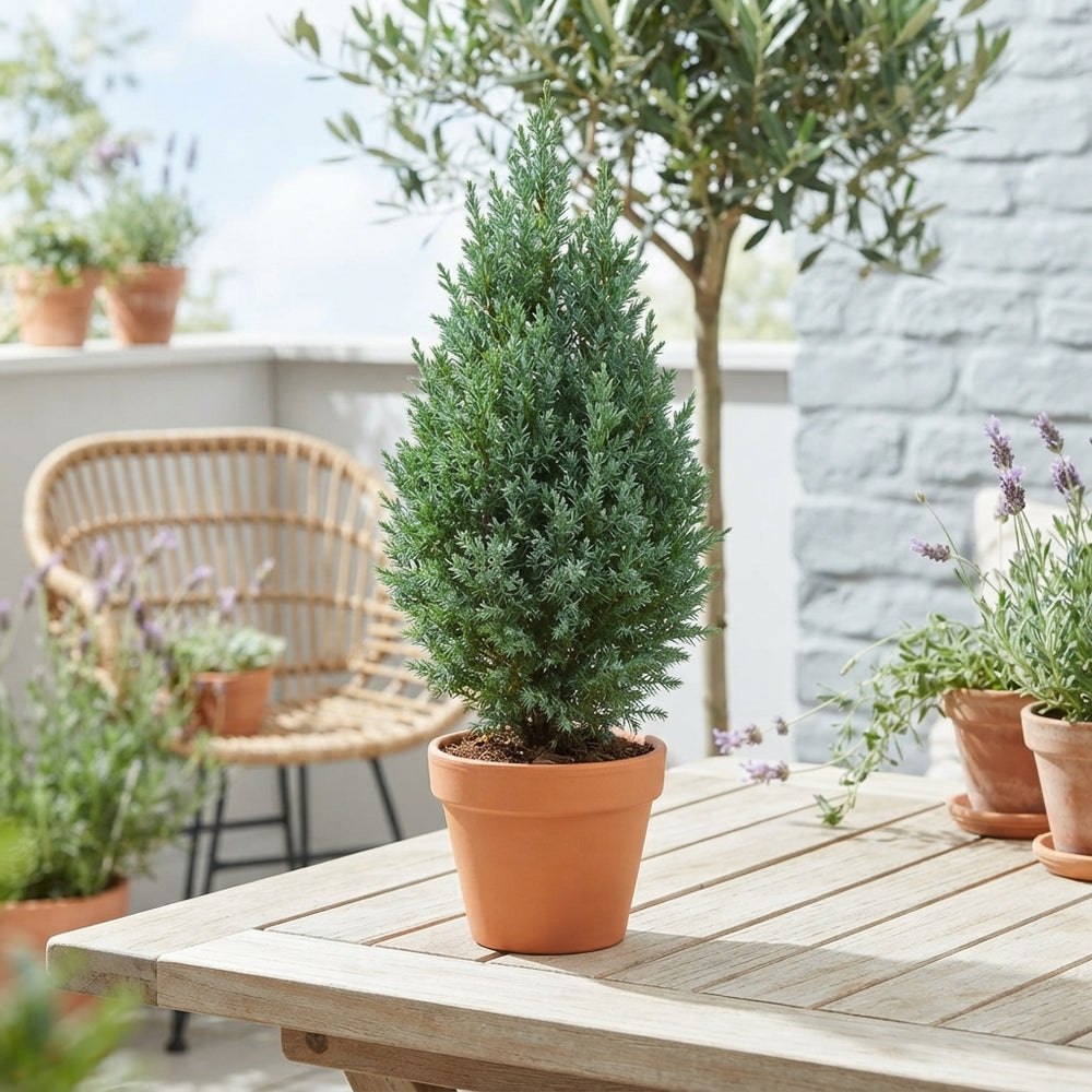 Lawson Cypress ‘Snow White’ – 13cm Pot