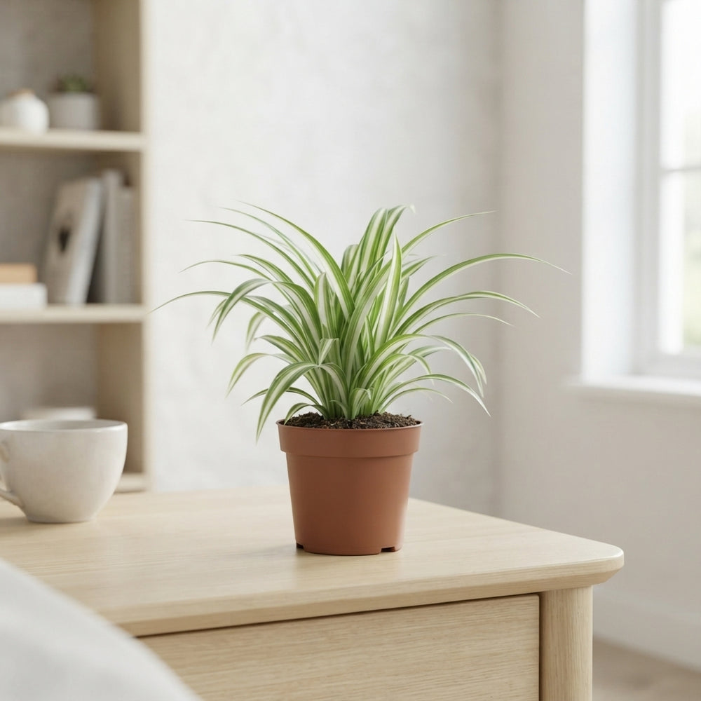 Chlorophytum comosum 'Vittatum' Spider Plant – 12cm Pot