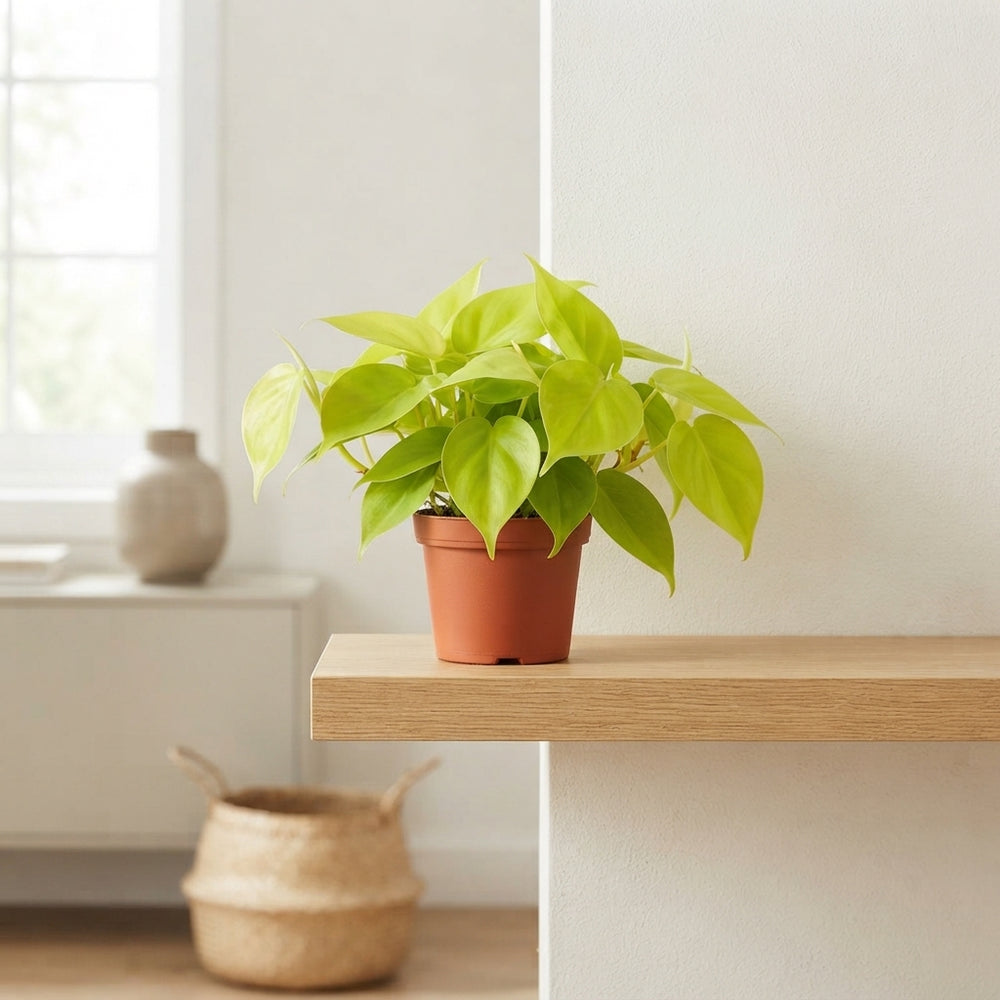 Philodendron ‘Neon’ Green Houseplant – 11cm Pot