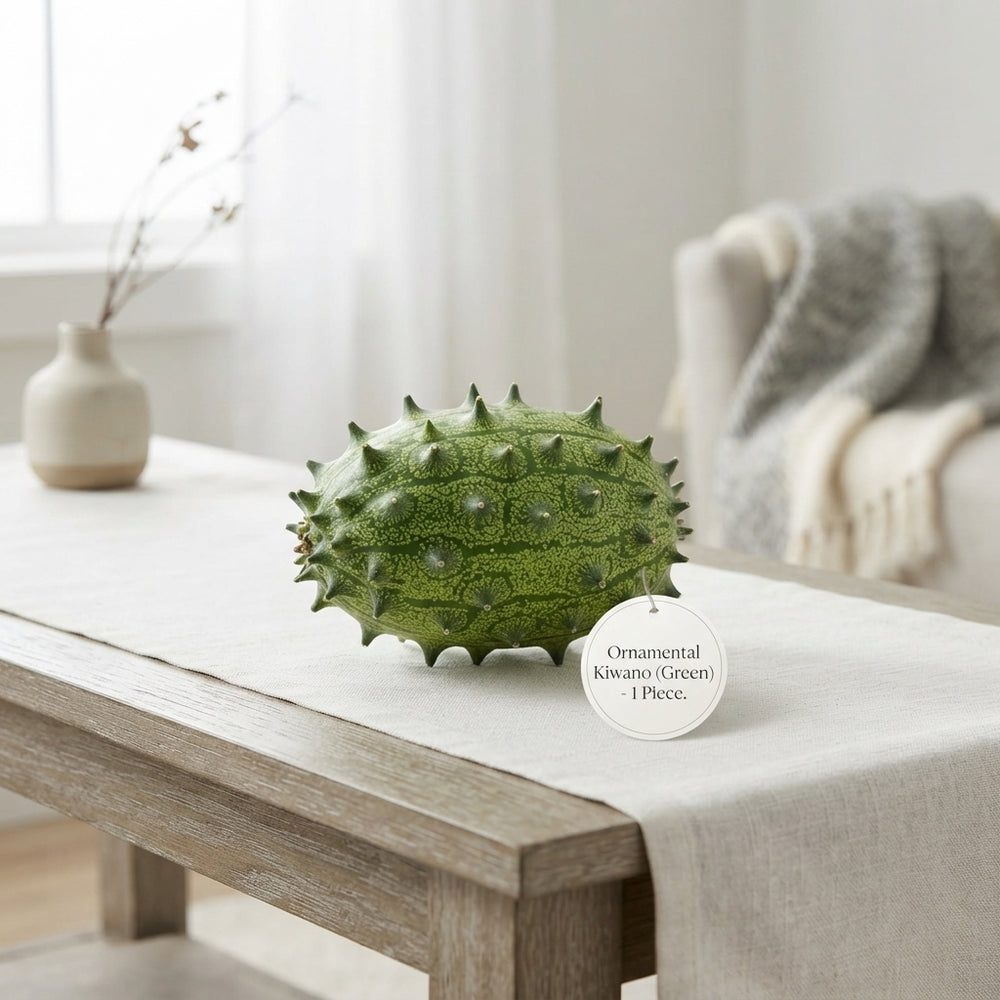 Ornamental Green Kiwano Fruit