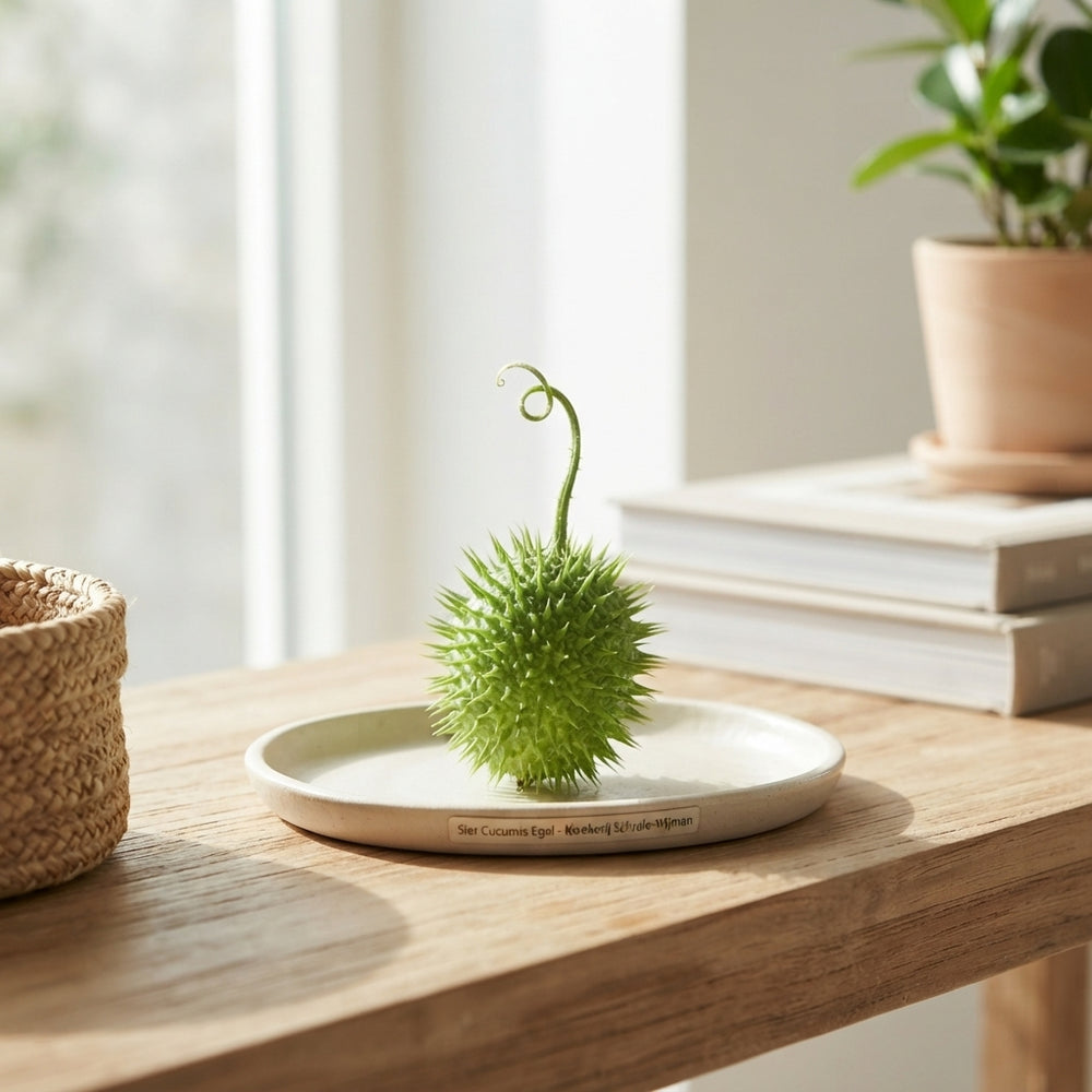 Ornamental Green Cucumis Fruit Decoration