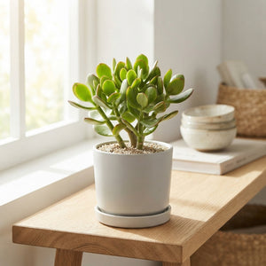 Jade Plant (Crassula ovata) – 12cm Pot