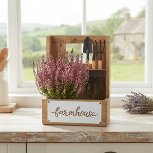 Mixed Colour Farmhouse Arrangement