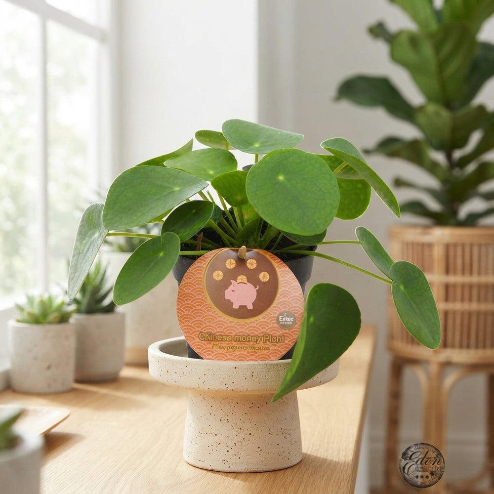 Chinese Money Plant (Pilea peperomioides) – 10.5cm Pot