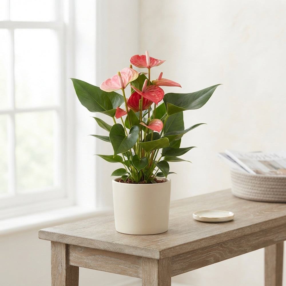 Mixed Anthurium Houseplant – 9cm Pot