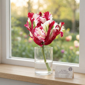 Parrot Tulip ‘Estella Rijnveld’ Flower Bulbs – 7 Bulbs