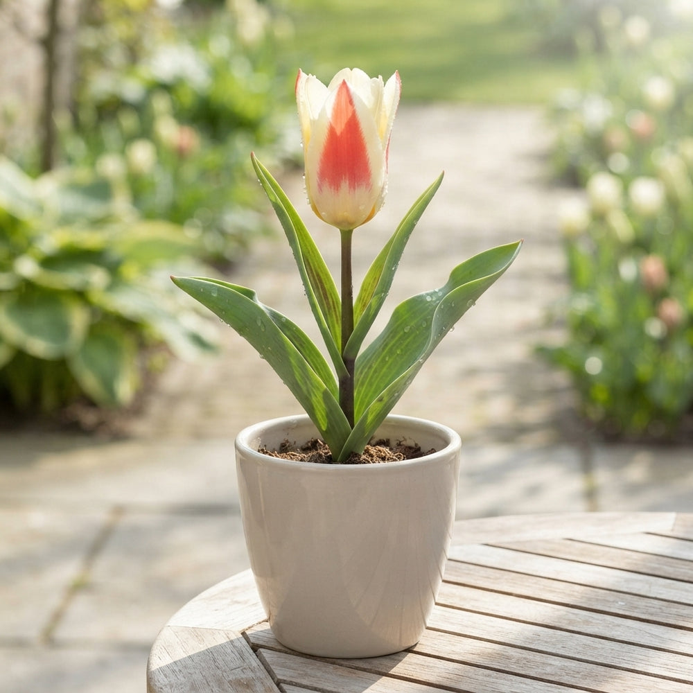 Tulipa kaufmanniana ‘Johan Strauss’ Spring Flower Bulbs