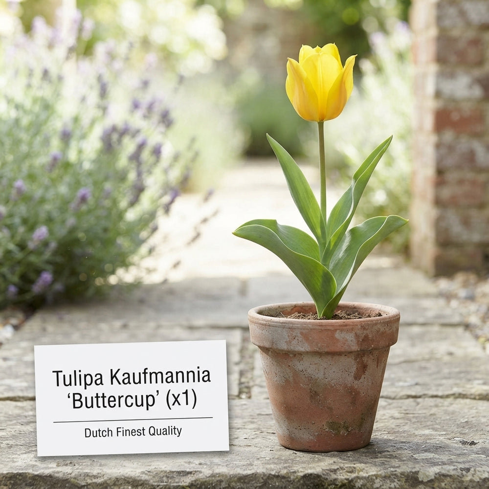 Buttercup Kaufmanniana Tulip Bulbs (7 Pack)