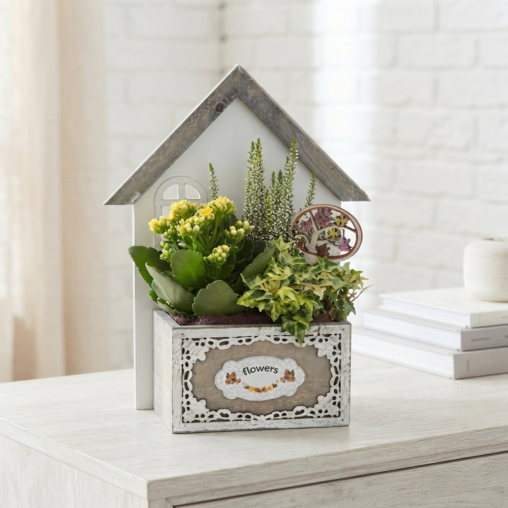 Mixed Colour Floral Arrangement