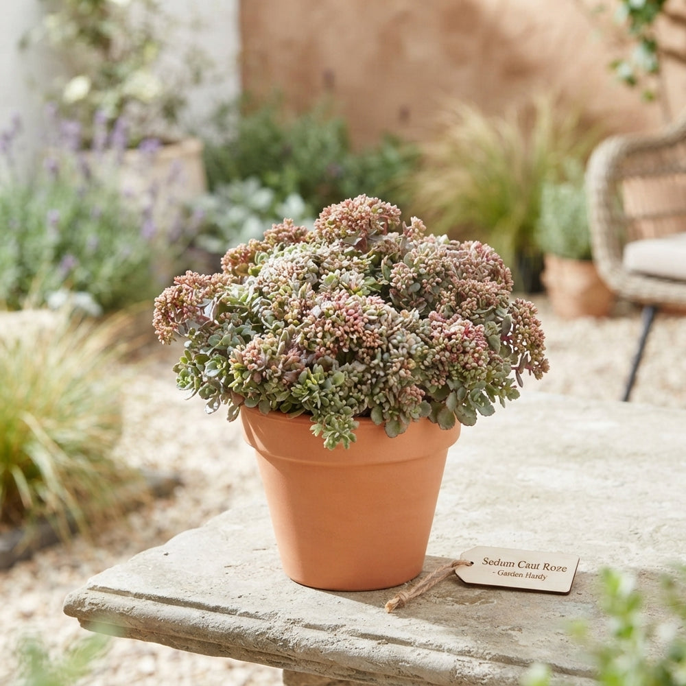 Pink Sedum (Sedum) – 12cm Pot