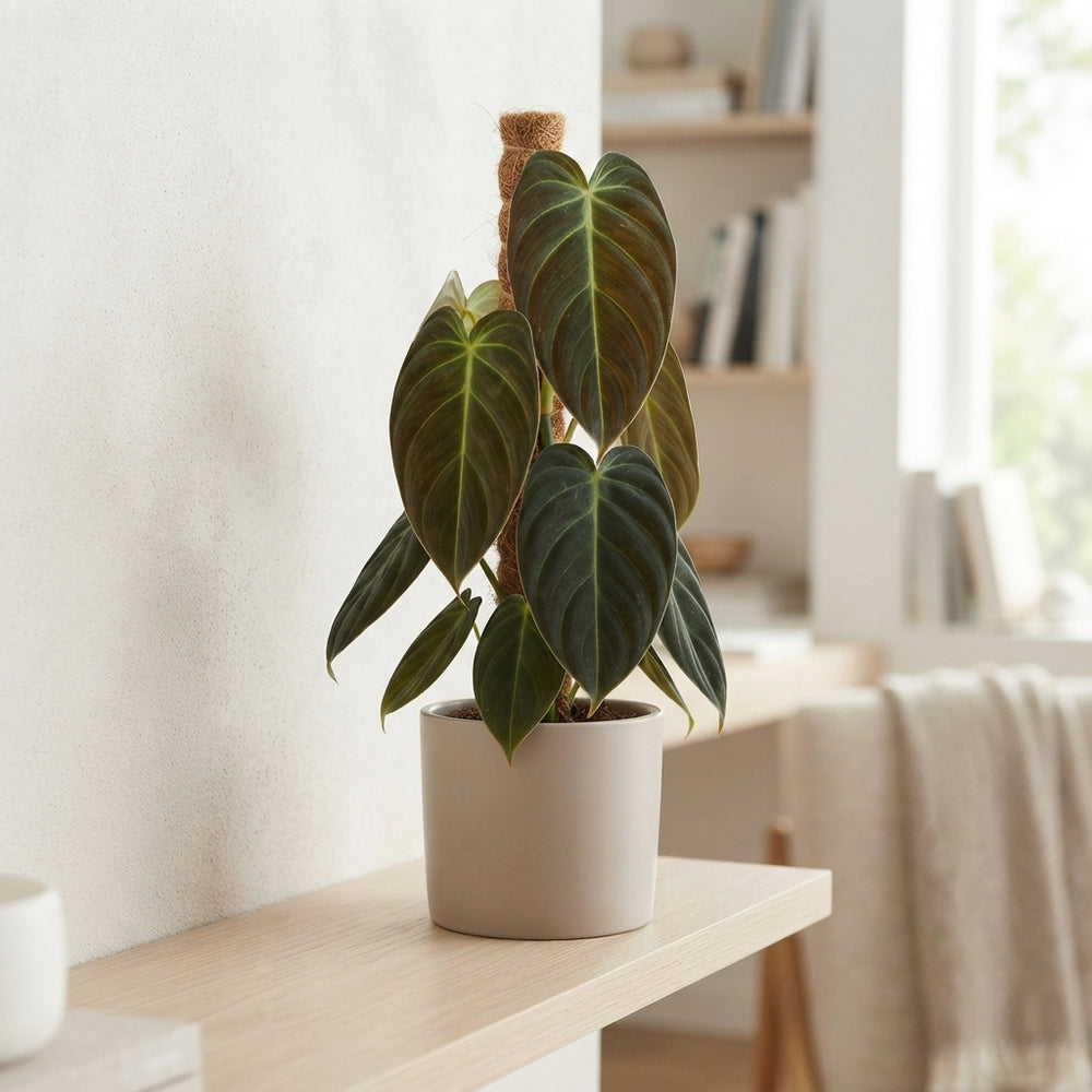 Philodendron Melanochrysum – 12cm Pot, 60cm Tall