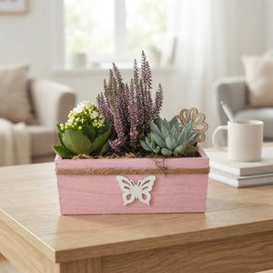 Mixed-Colour Butterfly Flower Arrangement