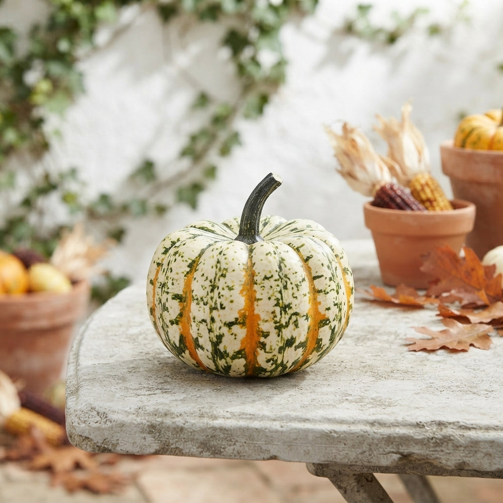 Ornamental Cucurbita Pumpkin – 12cm Fruit