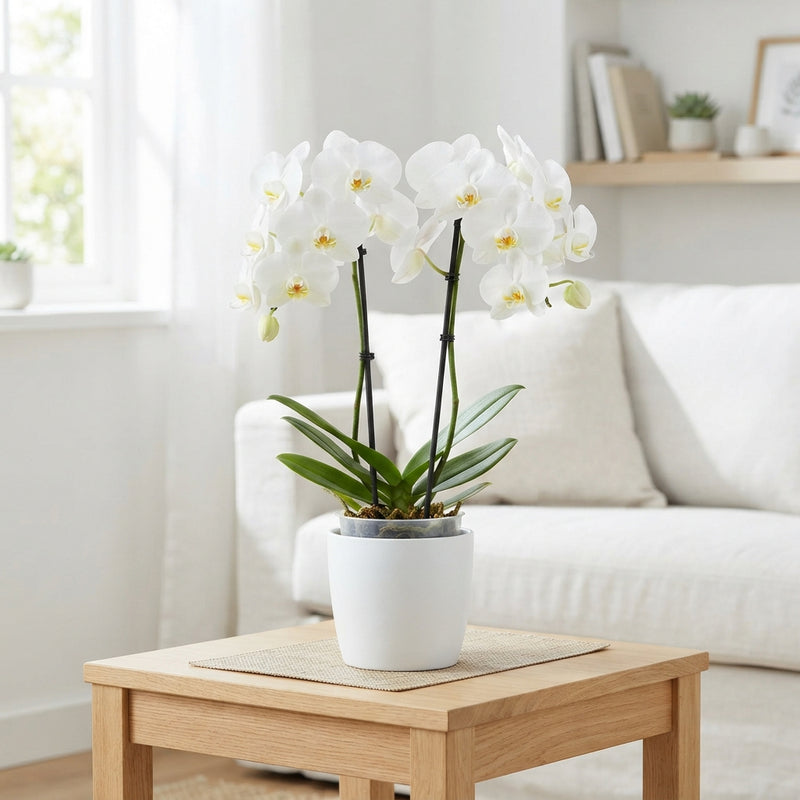 Phalaenopsis Orchid ‘Jive’ – 2 Stem, 12cm Pot