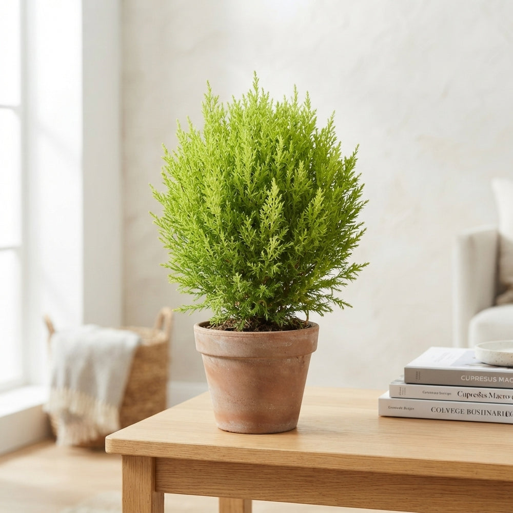 Goldcrest Monterey Cypress (Cupressus macrocarpa) – 14cm Pot