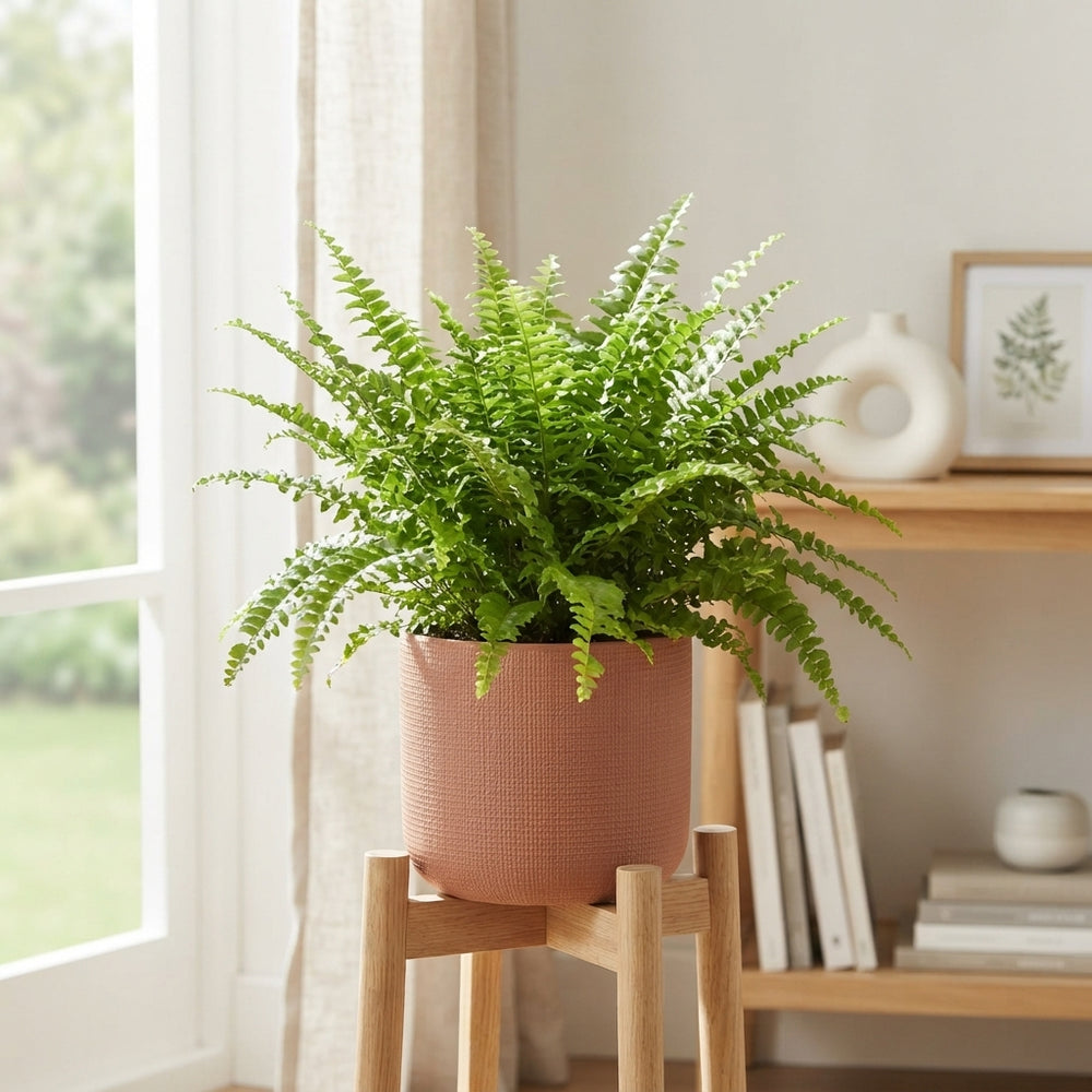 Boston Fern (Nephrolepis exaltata) – 17cm Pot
