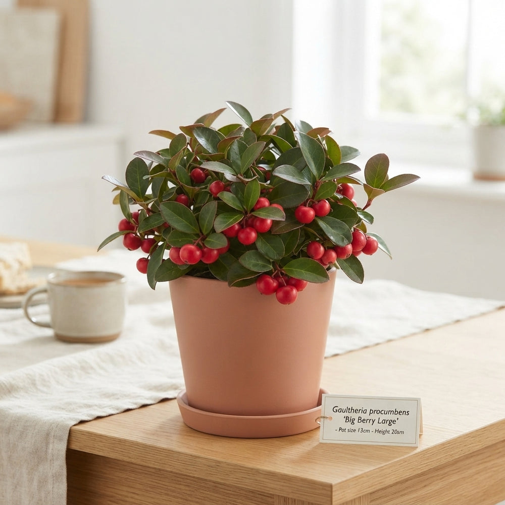 Large Berry Gaultheria Plant – 13cm Pot