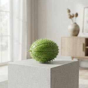 Ornamental Green Cucumis Fruit Display