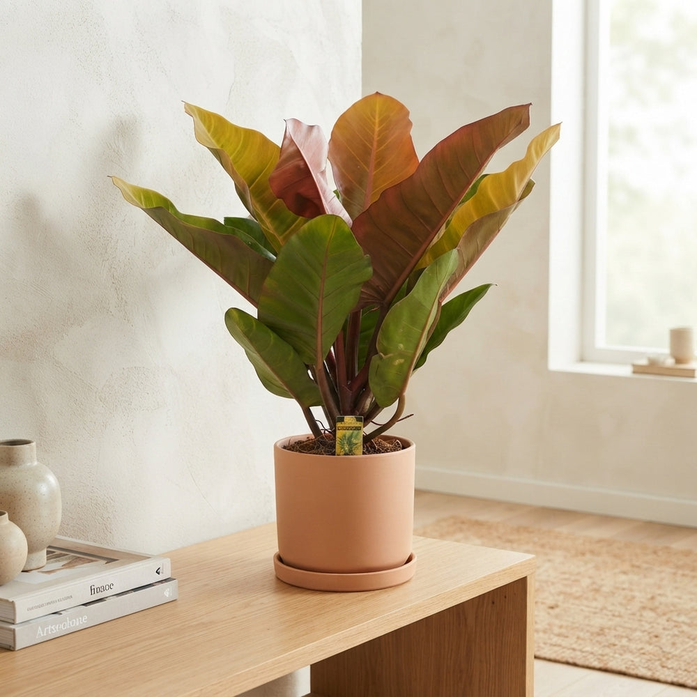 Philodendron Green Houseplant – 19cm Pot, 85cm High