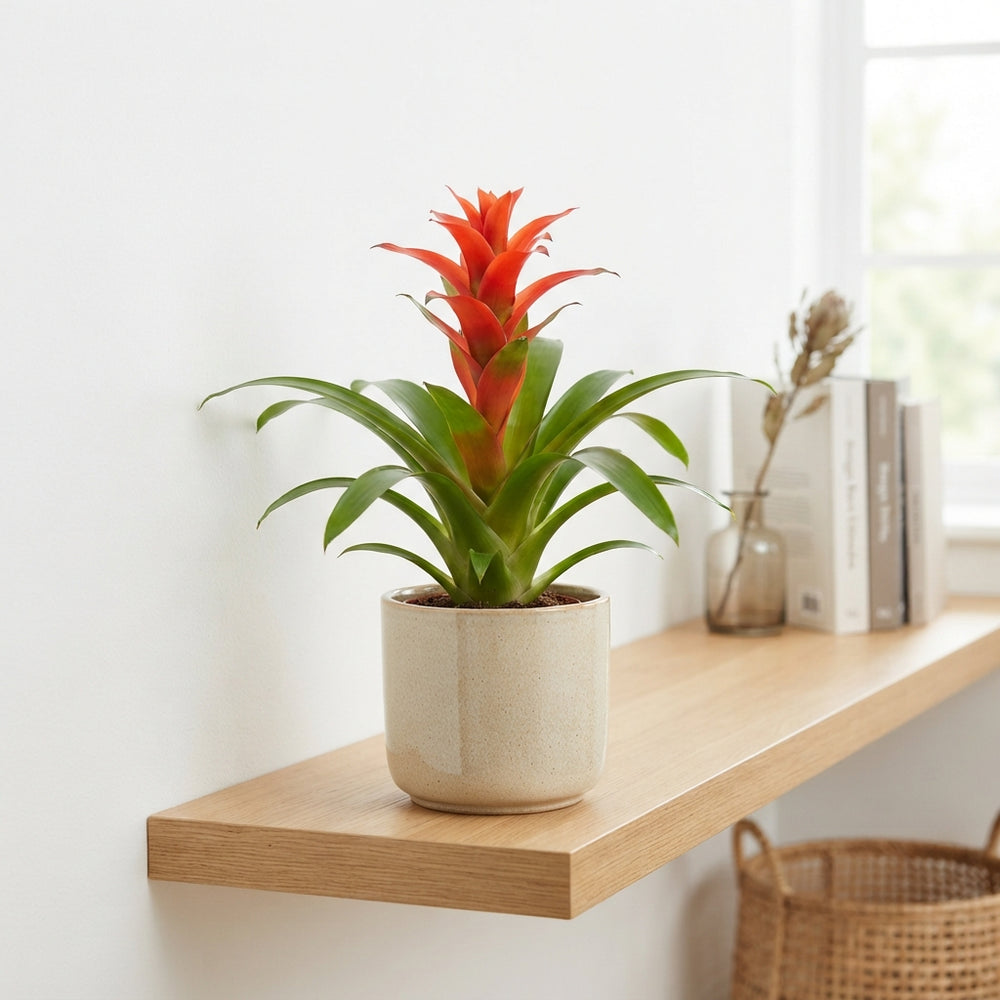 Guzmania ‘Hope’ Bromeliad – 13cm Pot