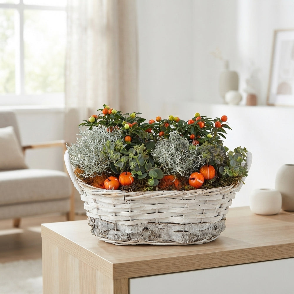 Mixed White Arrangement – 2-Piece Display
