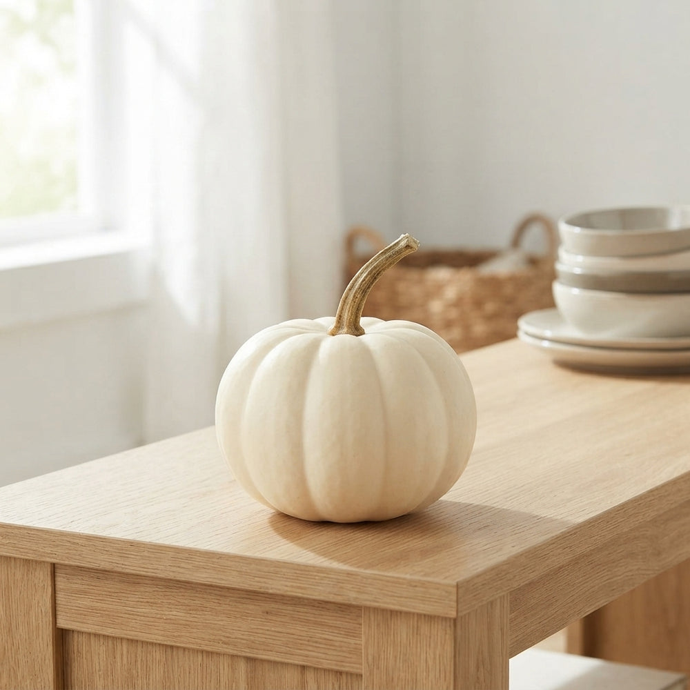 Baby Boo Ornamental Pumpkin
