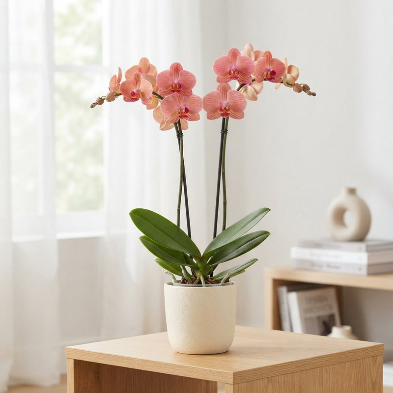 Phalaenopsis ‘Narbonne’ Orchid – 12cm Pot, 70cm Tall