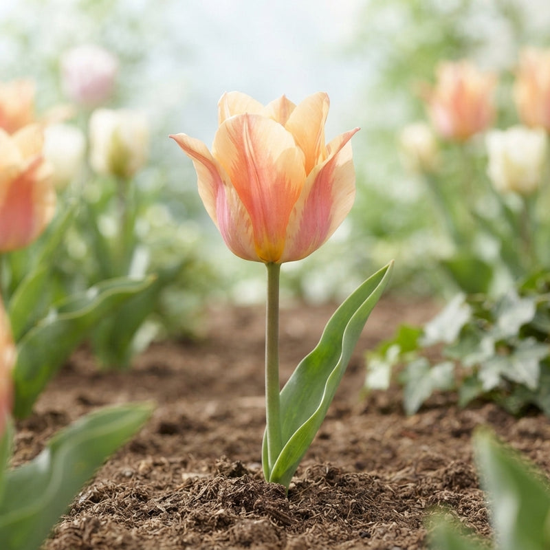 Tulipa greigii ‘Quebec’ Flower Bulbs – Size 12/+
