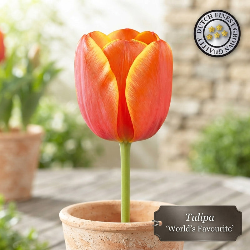 Darwin Hybrid Tulip ‘World’s Favourite’ Bulbs
