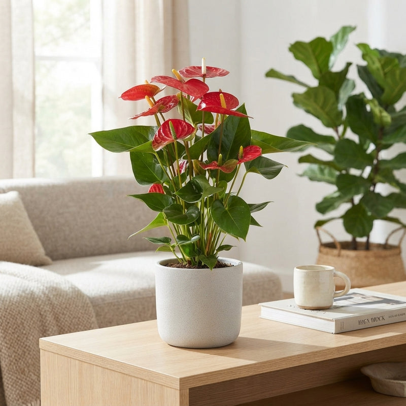 Red Anthurium (Anthurium andraeanum) – 17cm Pot