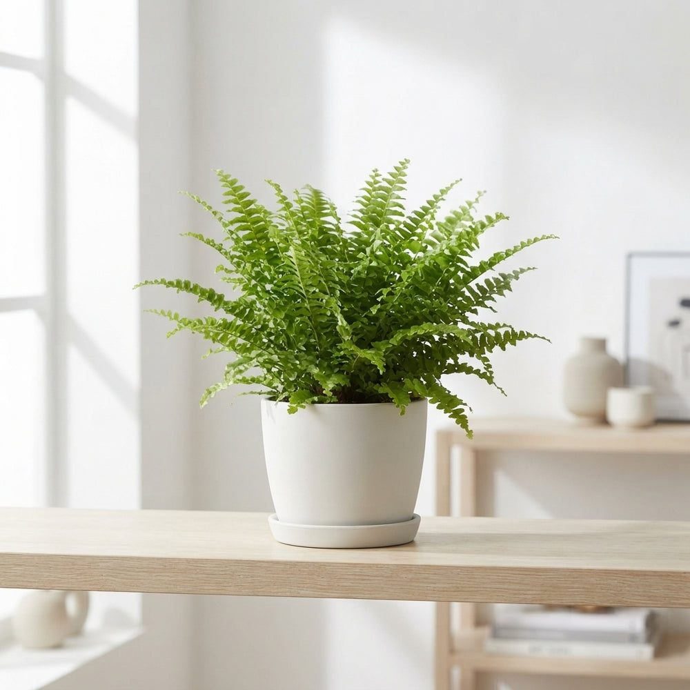 Boston Fern (Nephrolepis exaltata) – 12cm Pot