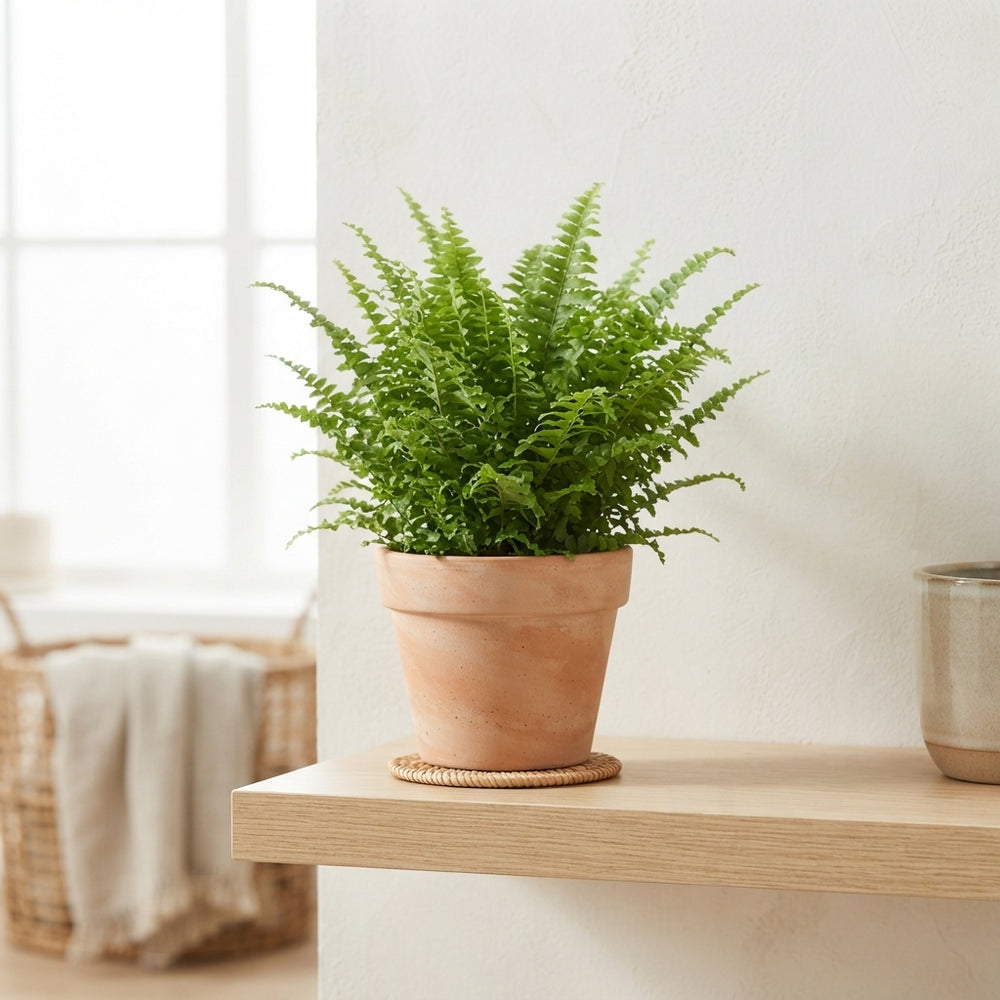 Boston Fern (Nephrolepis exaltata) – 12cm Pot