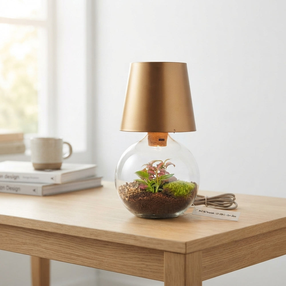 Cosmolight LED USB-C Terrarium – 12cm Glass