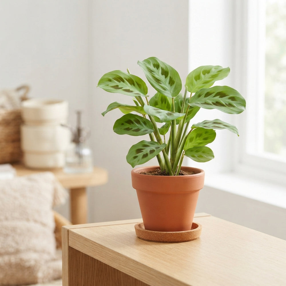 Prayer Plant (Maranta kerchoveana) – 6cm Pot