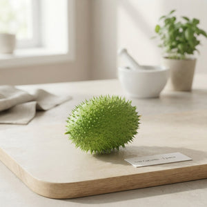Ornamental Green Cucumis Fruit Display